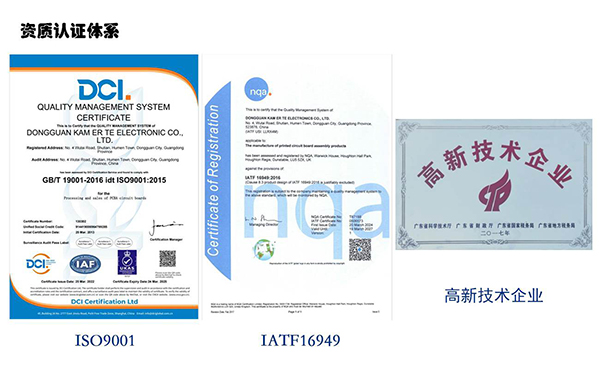 金而特資質(zhì)證書